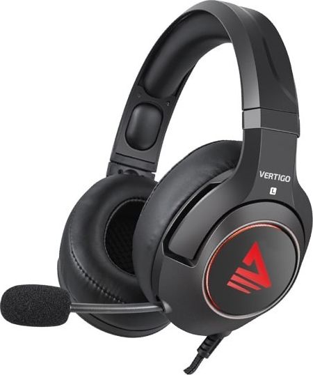 Savio Vertigo 7.1 virtual surround black-red austiņas