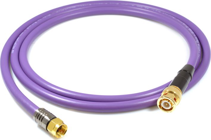 Kabel Melodika BNC - F 4m fioletowy 6094467 (5907609005984) kabelis video, audio