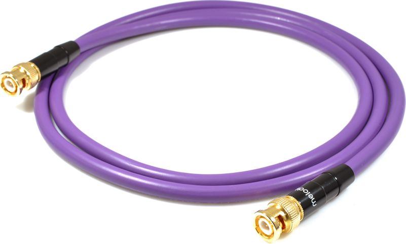 Kabel Melodika BNC - BNC 20m fioletowy 6094281 (05907609000590) kabelis video, audio