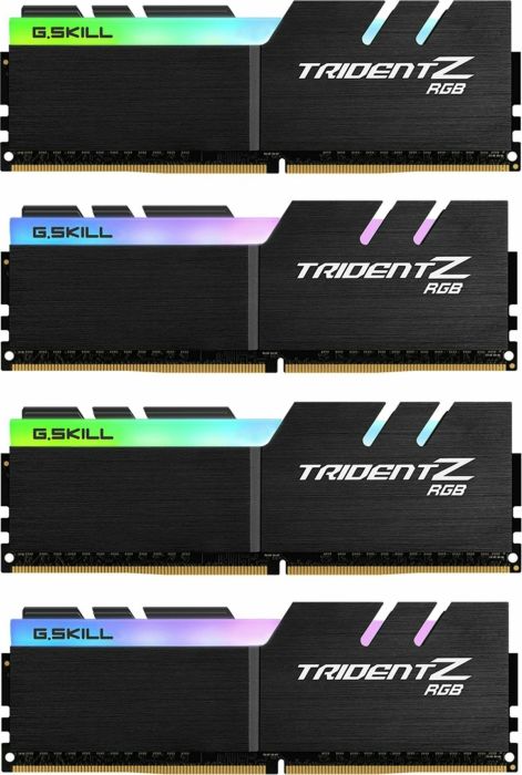 G.Skill memory D4 3600 64GB C16 GSkill TridentZ RGB K4 4x16GB 1,35V 16-19-19-39 4713294223517 operatīvā atmiņa