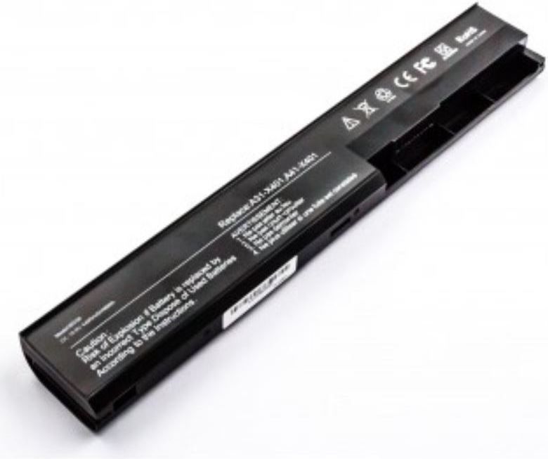 CoreParts Laptop Battery for Asus 48Wh 6 Cell Li-ion 10.8V 4.4Ah 5711783344896 A31-X401, A41-X401, A31-X401, A32-X401, A41-X401, A42-X401, M akumulators, baterija portatīvajiem datoriem