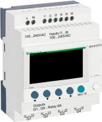 Schneider Modulowy przekaznik inteligentny Zelio Logic 240V RTC/LCD (SR3B101FU) SR3B101FU (3389110549911)