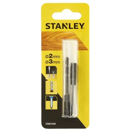 Stanley Wiertlo pilotujace HEX 2mm i 3mm - STA61420 STA61420 (5035048372630) Zāģi