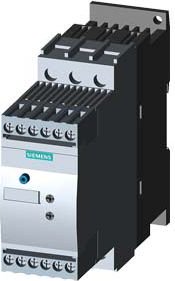 Siemens Softstart 3-fazowy 200-480VAC 32A 15kW/400V Uc=110-230V AC/DC S0 (3RW3027-1BB14) auto akumulatoru lādētājs