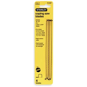 Stanley Brzeszczoty do pily wlosowej 160mm 4szt. - 15-061 150610 (076174150612)