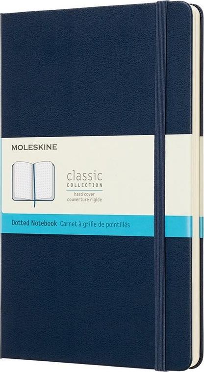 Moleskine Notes Classic 13x21 tw. sapphire dots 351579