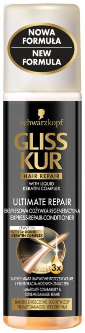 Schwarzkopf Gliss Kur Ultimate Repair Ekspresowa odzywka do wlosow 200ml 68201376 (9000101201376)