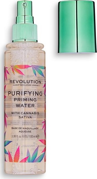 Makeup Revolution Priming Water Cannabis Sativa 100ml 733781 (5057566163781) tonālais krēms