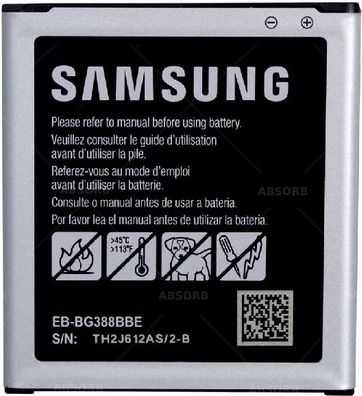 Samsung G388F G389F Galaxy Xcover 3 Li-Ion 2200mAh EB-BG388BBE (OEM) akumulators, baterija mobilajam telefonam