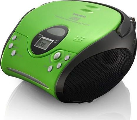 Lenco SCD-24 Zielone MP3 atskaņotājs