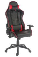 Gaming Chair LC-Power black/red Datora korpuss