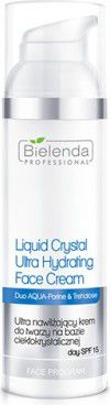 Bielenda Professional Ultra Hydrating Face Cream Liquis Crystal Fomula Krem do twarzy na bazie cieklokrystalicznej SPF15 100ml 5902169013608 kosmētika ķermenim