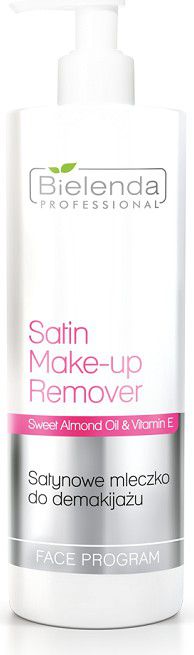 Bielenda Professional Satin Make-Up Remover satynowe mleczko do demakijazu 500ml 0000013098 (5904879004822) kosmētikas noņēmējs