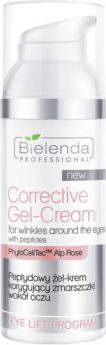 Bielenda Professional Corrective Gel-Cream For Winkles Around The Eyes With Peptides Zel-krem korygujacy zmarszczki wokol oczu 50ml 59021698 kosmētika ķermenim