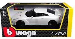 Bburago Nissan GT-R 1:24 white Rotaļu auto un modeļi