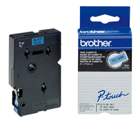 Tape Brother 9mm BLACK ON BLUE TAPE biroja tehnikas aksesuāri
