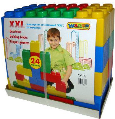 Wader Polesie Building Blocks XXL (37503) konstruktors