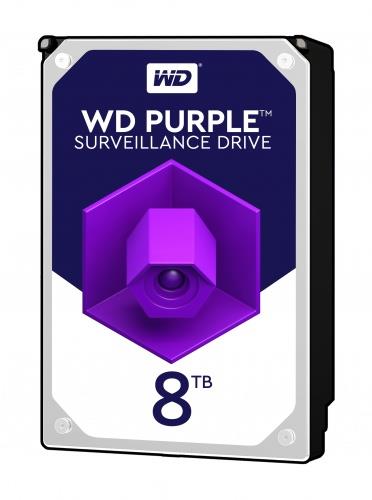 WD Purple 8TB SATA 6Gb/s CE cietais disks