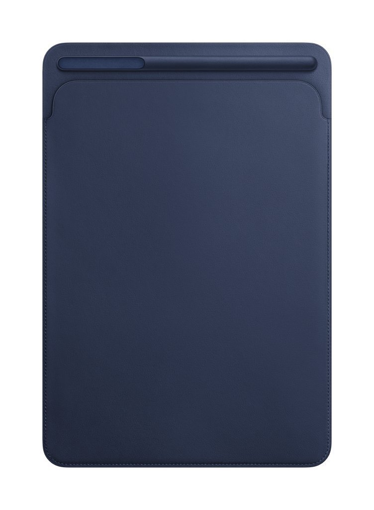 Apple iPad Pro 10.5 Leather Sleeve Midnight Blue planšetdatora soma