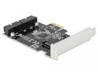 Delock kontroler PCI-E 2x USB 3.0 tīkla karte