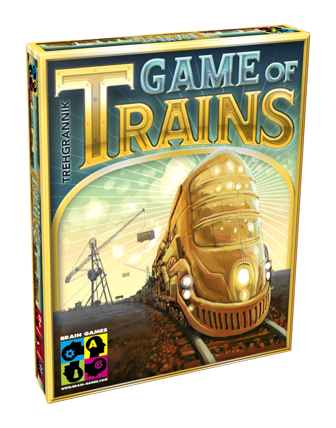 Brain Games Game of Trains galda spēle