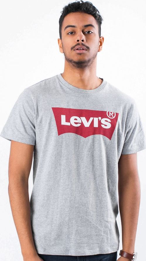 Levi`s Koszulka meska Housemark Tee Grey r. M (17783-0138) 17783-0138 (5415211954236)