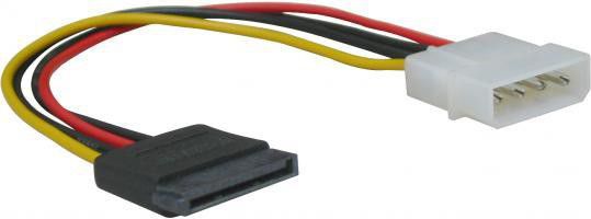 Logo Molex - SATA, 0.2m, Wielokolorowy (24121) 24121 (8590274241213) kabelis datoram