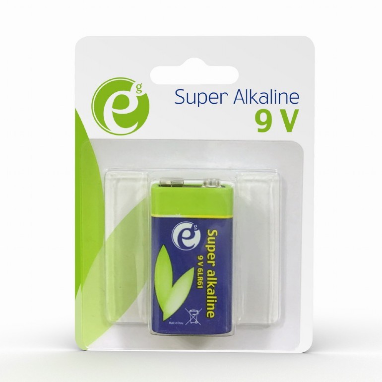 Battery alkaline 9 V 6LR61 blister Baterija