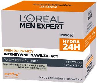 L'Oreal Paris Men Expert Hydra 24h Krem Intensywnie nawilzajacy 50ml 0288660 (3600522233077) kosmētika ķermenim