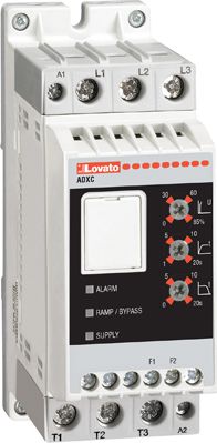 Lovato Electric Softstart 400VAC 32A 15kW/400V Uc=110/400V AC z przekaznikiem by-pass (ADXC032400) ADXC032400 (8013975209486) auto akumulatoru lādētājs