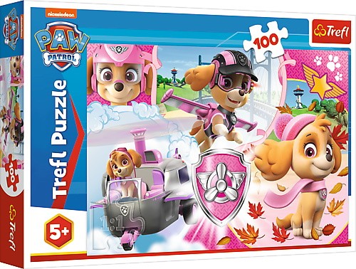 Trefl Puzzle 100 Skye in action puzle, puzzle