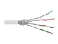  InLine Kabel sieciowy Cat.6 1000 Mbit RJ45 Balts 100m (76499W) tīkla kabelis