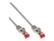 InLine Patchcord S/FTP, PiMF, Cat.6, PVC,  Grey 3m (76403) tīkla kabelis