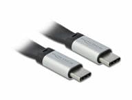 DeLOCK USB3.2 Type-C> Tpy-C E-Marker PD 3A - 22cm datortīklu aksesuārs