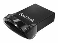 SanDisk Ultra Fit USB flash drive 512 GB USB Type-A 3.2 Gen 1 (3.1 Gen 1) Black USB Flash atmiņa