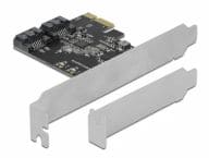 DeLOCK 2 Port SATA PCI Express card adapter karte