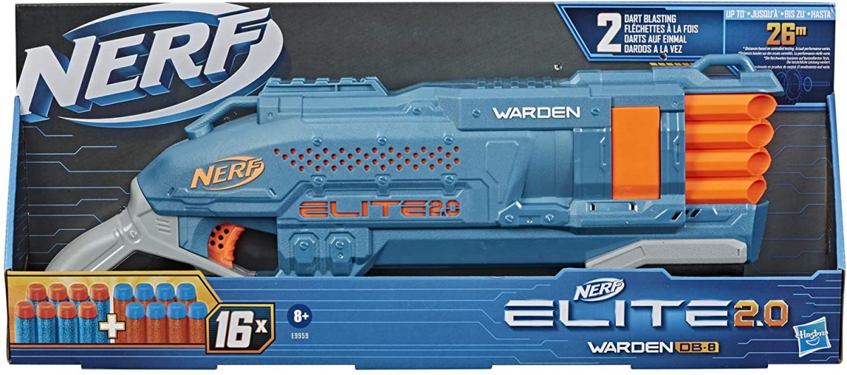 Hasbro Nerf Elite 2.0 Warden Db 8 (E9959) Rotaļu ieroči