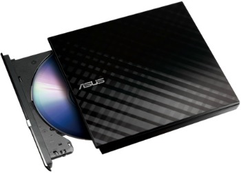 Asus DVD/RW 8xR/RW External  USB2,0 Slim Black diskdzinis, optiskā iekārta