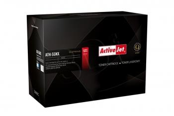 Toner ActiveJet ATH-55NX | black | 12500 pages | HP HP CE255X (55X), Canon CRG-72