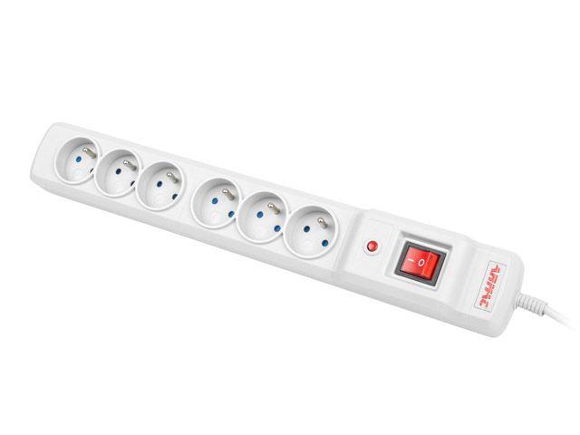 Surge Protector ARMAC M6 Multi 2.5m grey elektrības pagarinātājs