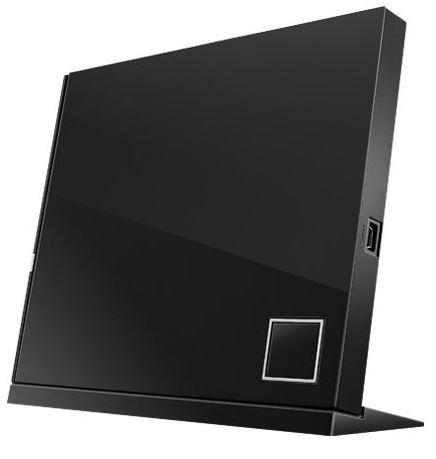 ASUS External Slim Blu-ray Combo, SBC-06D2X-U/BLK/G/AS diskdzinis, optiskā iekārta