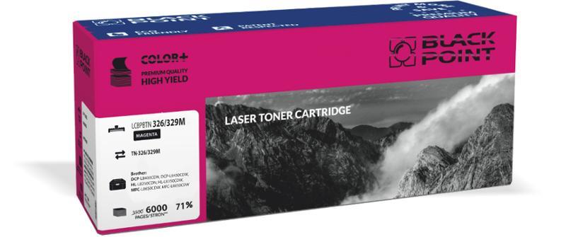 Toner Black Point LCBPBTN326/329M | magenta | 6000 pp | Brother TN326M / TN329