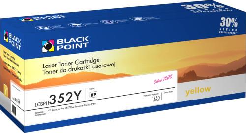 Toner cartridge Black Point LCBPH352Y  | yellow | 1350 pp. | HP CF352A