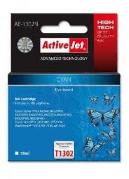 Ink ActiveJet AE-1302N | Cyan | 18 ml | Epson T1302