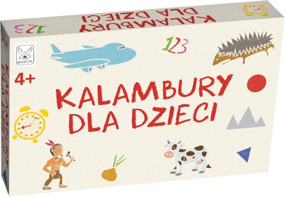 Kangur Gra planszowa Kalambury dla dzieci 240139 (5902768471410) galda spēle