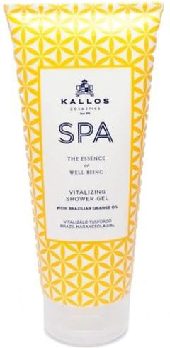 Kallos SPA Vitalizing Shower Gel Rewitalizujacy balsam pod prysznic z brazylijskim olejkiem pomaranczowym 200 ml 77531 (5998889514792)