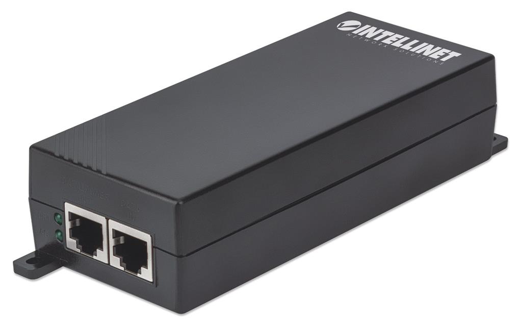 Intellinet PoE+ Injector IEEE 802.3af 1-port RJ45 Gigabit 30W datortīklu aksesuārs