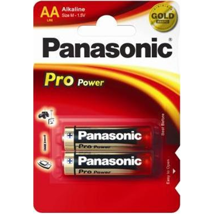 Panasonic AA/LR6, Alkaline, 2 pc(s) Baterija