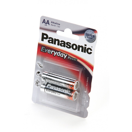 Panasonic AA/LR6, Alkaline, 2 pc(s) Baterija