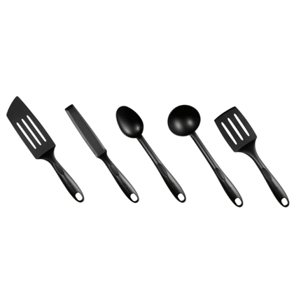 TEFAL Kitchen Tool Set, High Quality Nylon, Black aksesuāri Mazās sadzīves tehnikas